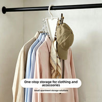 V-shaped plastic hanger