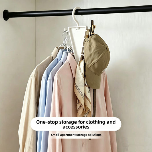V-shaped plastic hanger