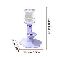 Gravity Based Pet Water Drinking Machine Stable Wide Base Leak Proof for Multi Cat Family Short Distance Travel