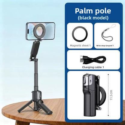 Magnetic Selfie Stick Pro™ – Tripod, Grip & Remote