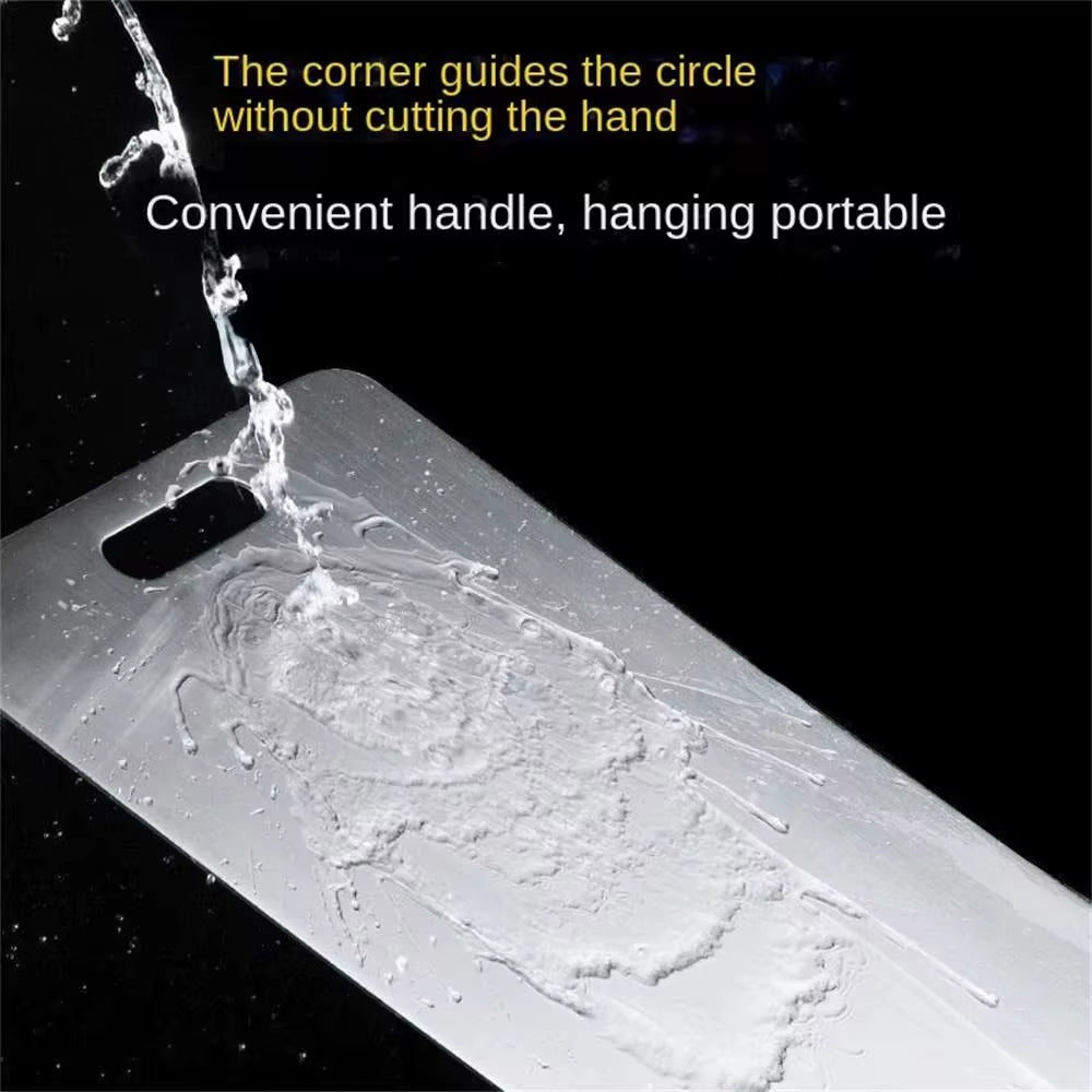 New Cutting Board for Kitchen 316 Stainless Steel Chopping Board Thickened Board Double Sided Food Grade Fruit Meat Chopping