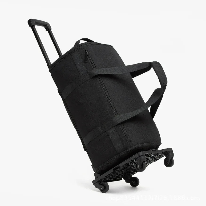 Expandable Carry-On Travel Duffel Bag