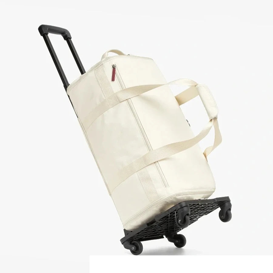 Expandable Carry-On Travel Duffel Bag