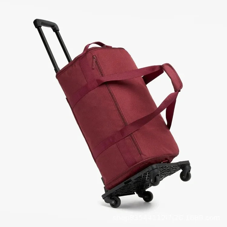 Expandable Carry-On Travel Duffel Bag