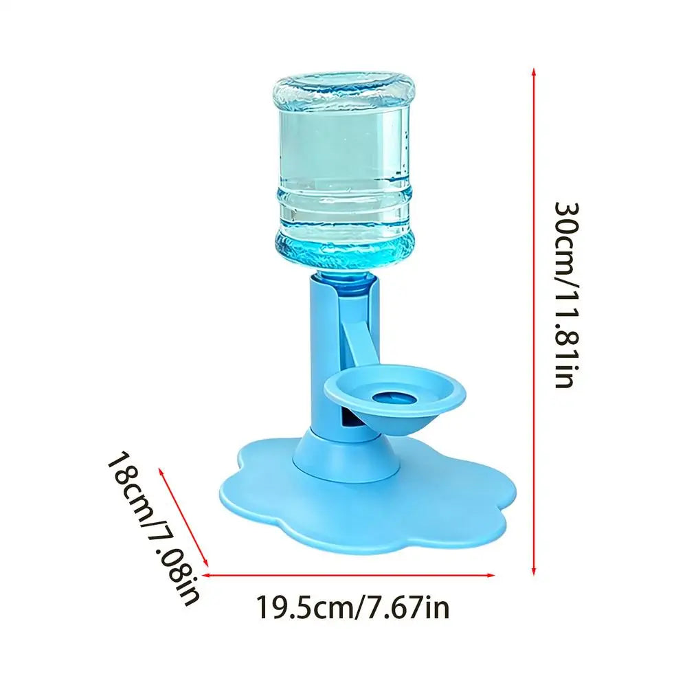 Gravity Based Pet Water Drinking Machine Stable Wide Base Leak Proof for Multi Cat Family Short Distance Travel